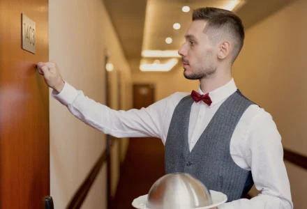 Hotel staff member